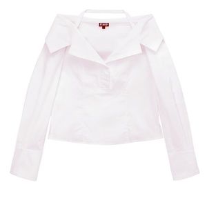 Felicity Cotton Poplin Blouse size XL